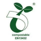 Logo certification compostable
