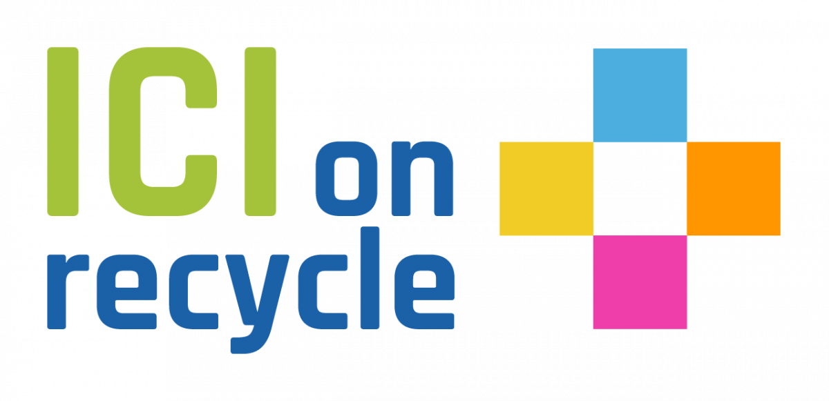 Logo ICI on recycle +