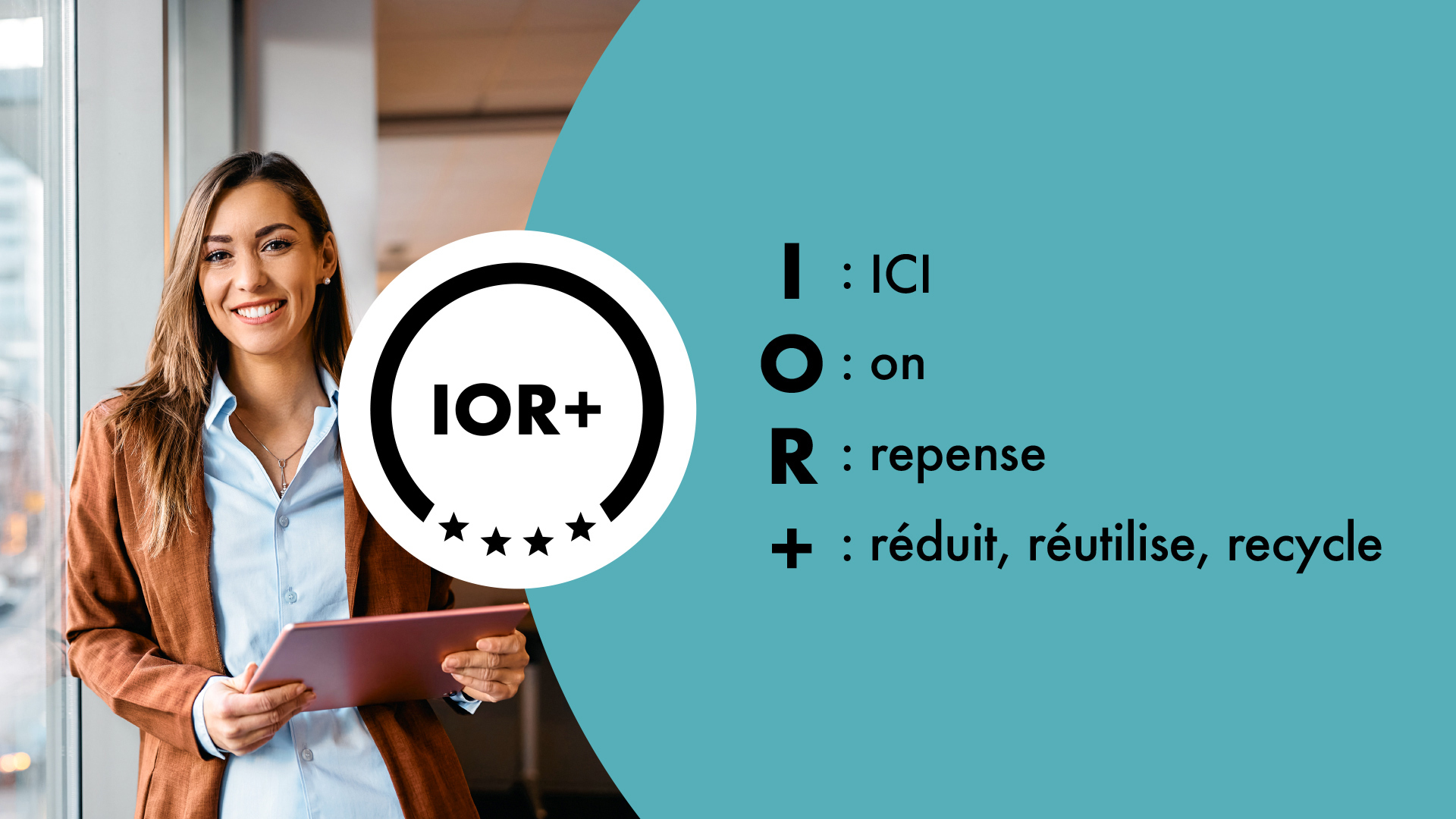 ICI on repense, réduit, réutilise, recycle.